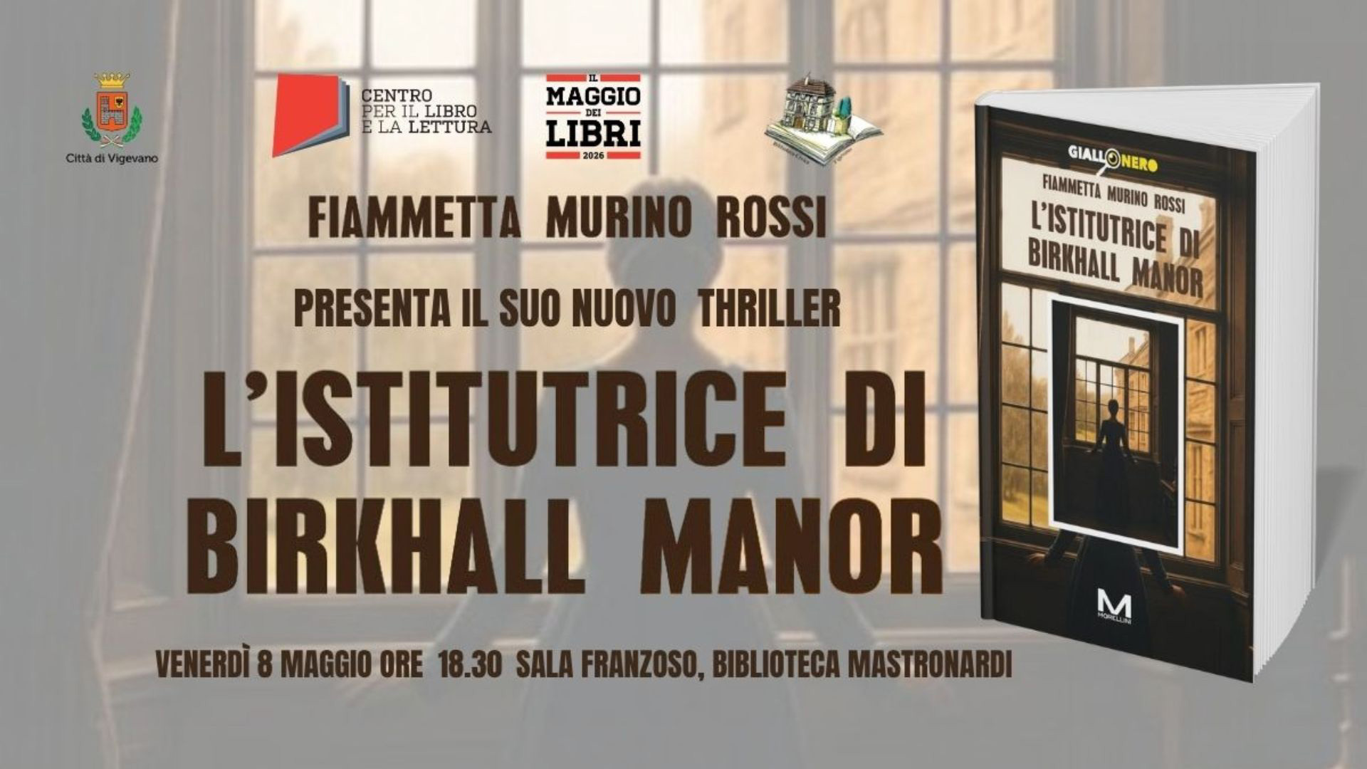 L’ISTITUTRICE DI BIRKHALL MANOR: il nuovo thriller di Fiammetta Murino Rossi