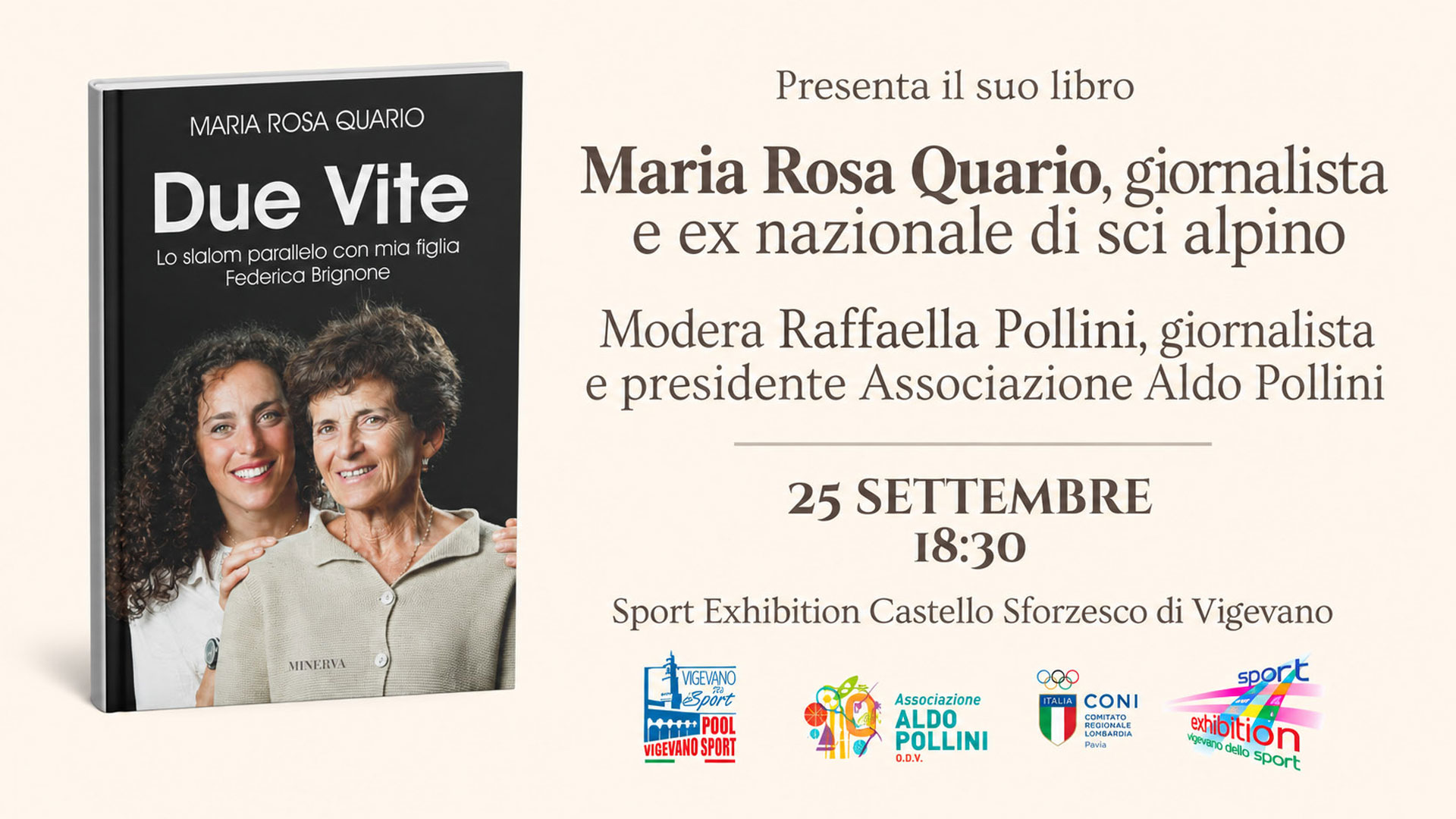 DUE VITE - Incontro con Maria Rosa Quario