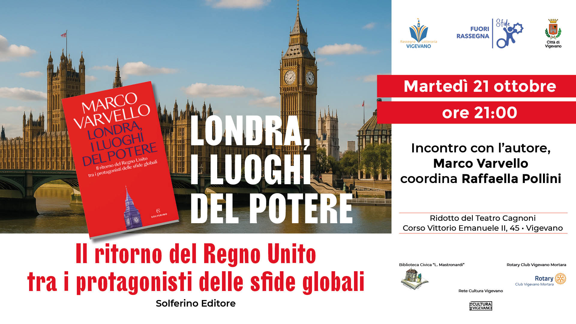 LONDRA, I LUOGHI DEL POTERE