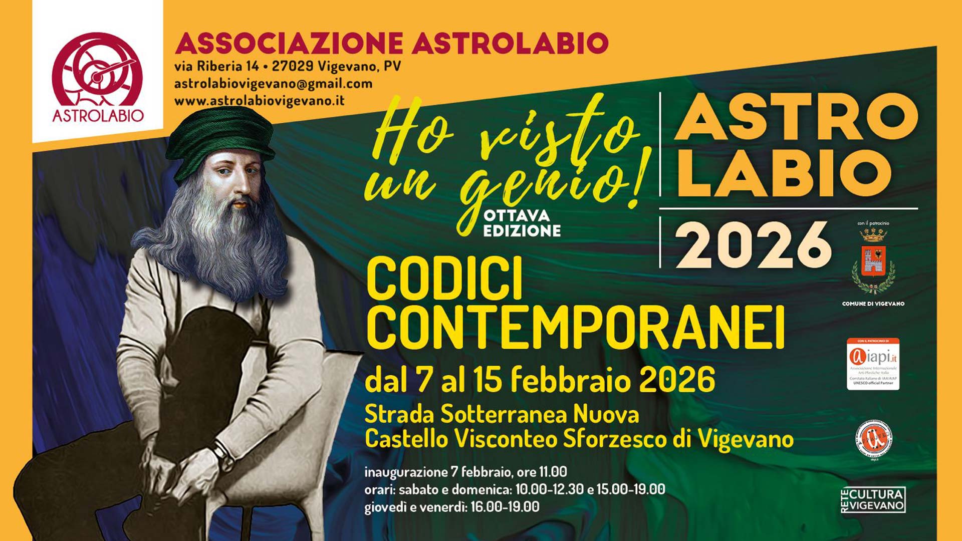 HO VISTO UN GENIO!  “CODICI CONTEMPORANEI”