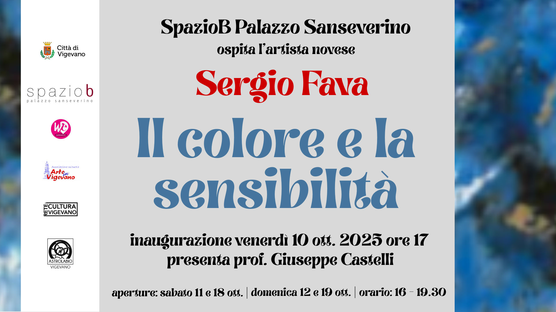IL COLORE E LA SENSIBILITÀ