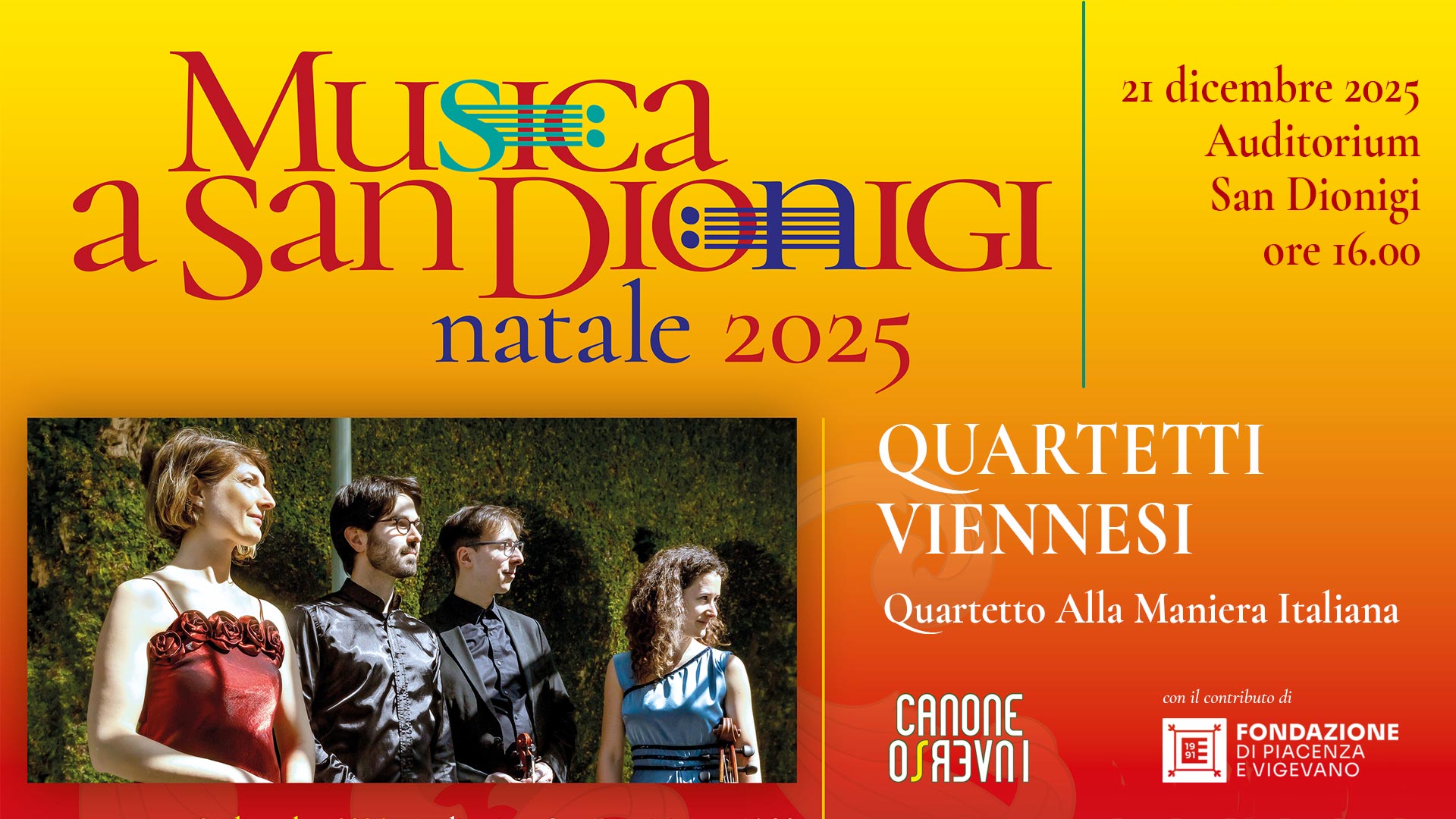 MUSICA A SAN DIONIGI. NATALE 2025