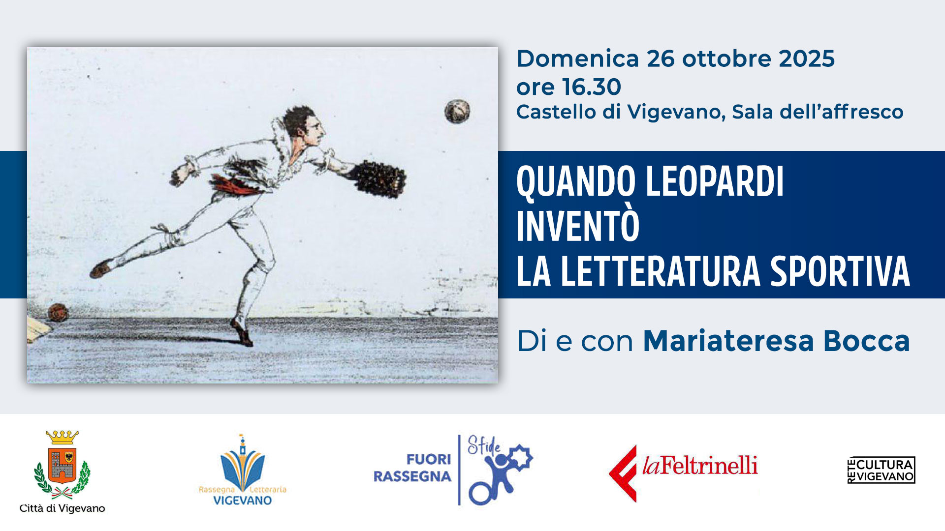 QUANDO LEOPARDI INVENTÒ LA LETTERATURA SPORTIVA
