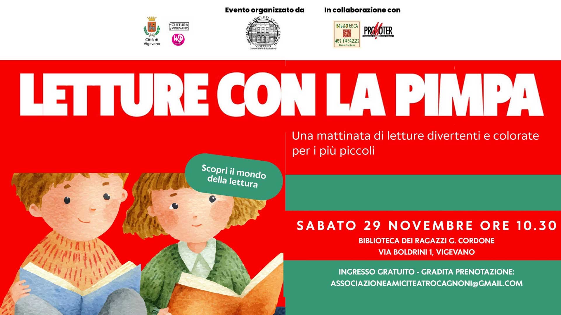 Letture con la Pimpa