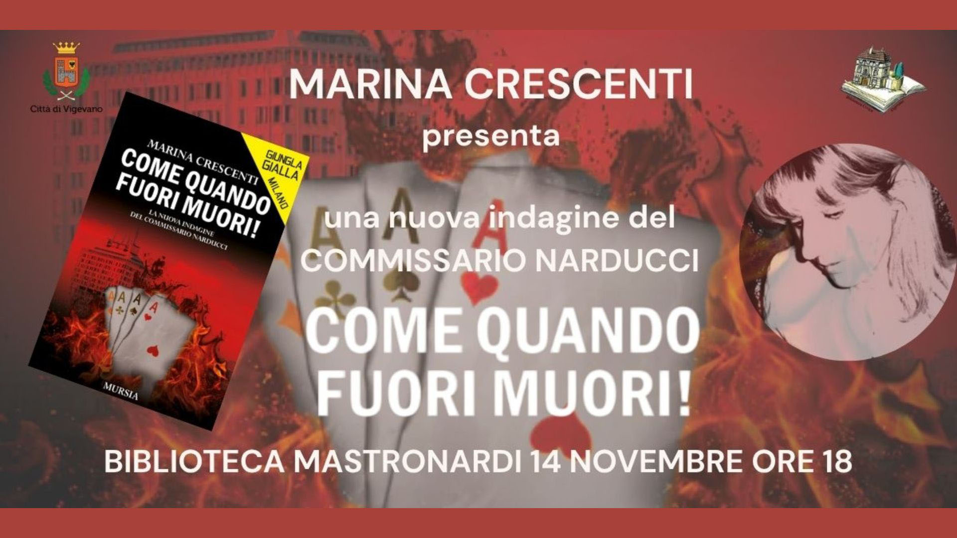 COME QUANDO FUORI MUORI!: il nuovo giallo di Marina Crescenti
